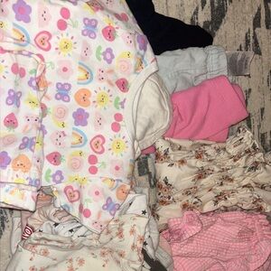 Baby Girls 0-3M and 3M short Sleeve Bundle